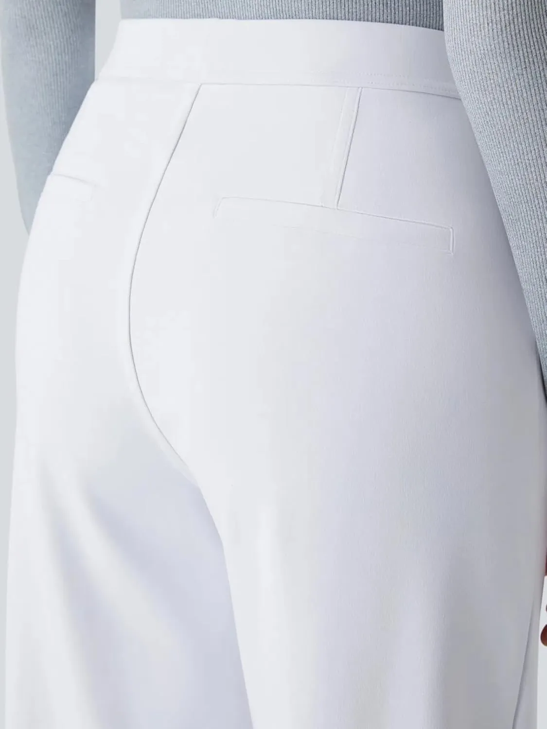 High Waisted Work Pants for Women Business Casual Outfits Office Dress Pants Trousers with Pockets
