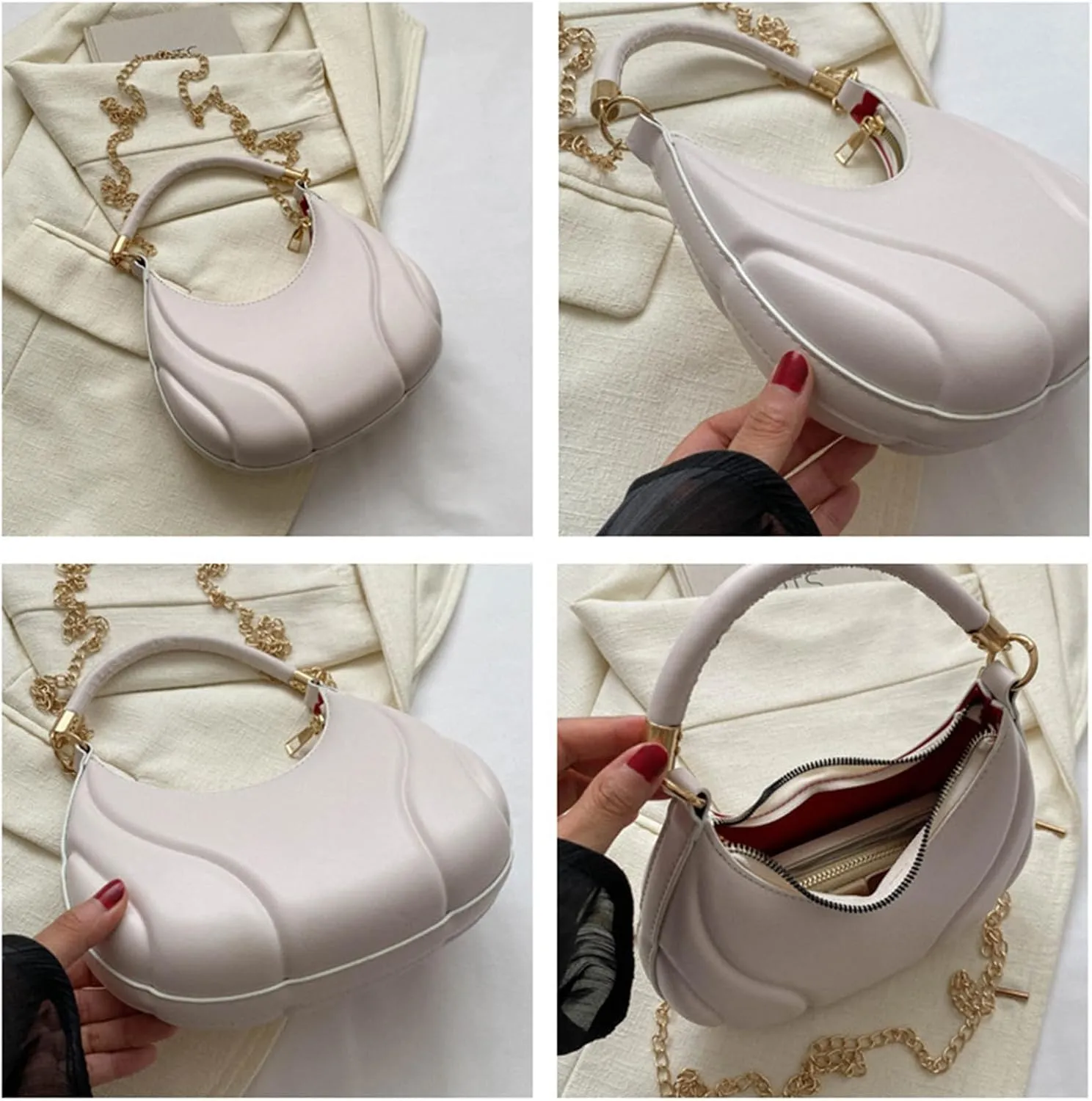 Hobo Bags for Women Vegan Leather Top Handle Shoulder Purses and Handbags Large Hobo Shoulder Bag