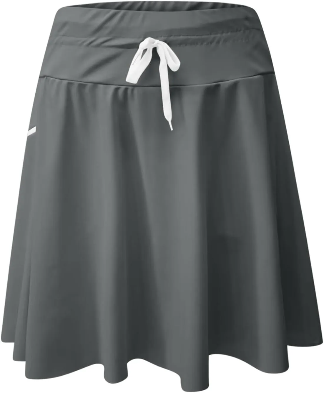 Ladies Skirt Swimwear High Waisted Bathing Suit Skirt Pleated Plain Swim Skorts for Women with Pockets 2025 Trendy