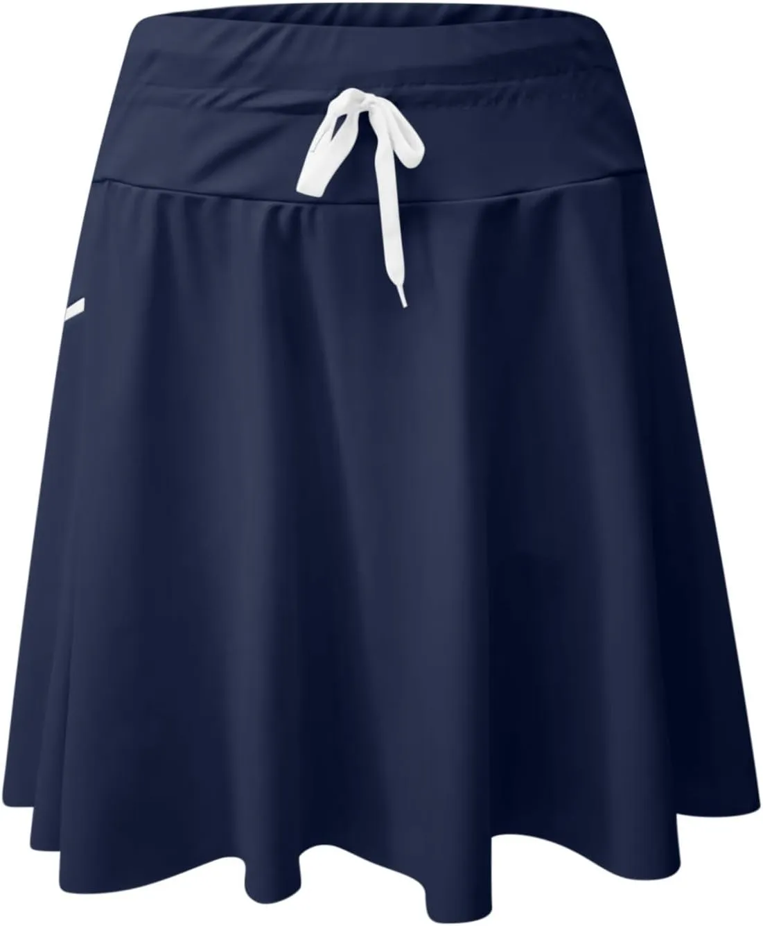 Ladies Skirt Swimwear High Waisted Bathing Suit Skirt Pleated Plain Swim Skorts for Women with Pockets 2025 Trendy
