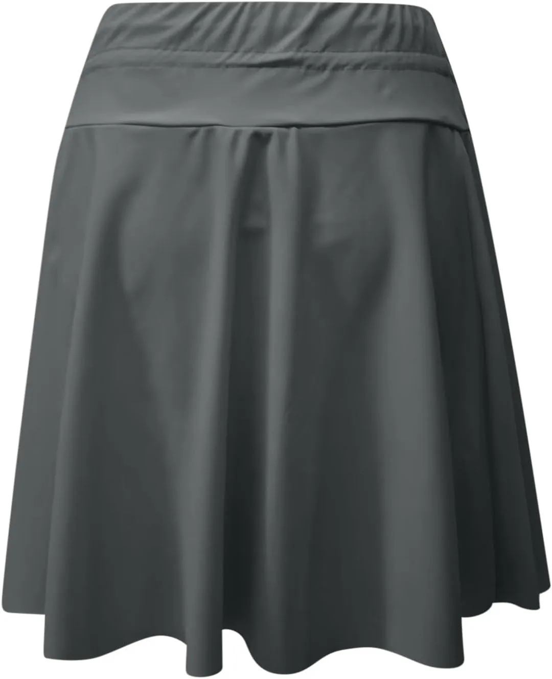 Ladies Skirt Swimwear High Waisted Bathing Suit Skirt Pleated Plain Swim Skorts for Women with Pockets 2025 Trendy