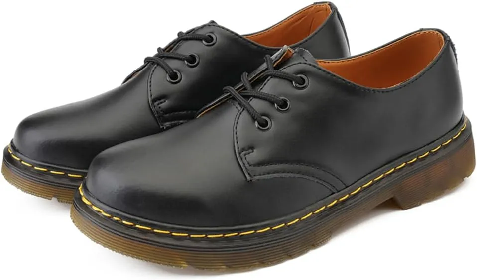 LEADER SHOW ? Men's Casual Loafer Business Shoes Lace Up Flats Dress Oxfords