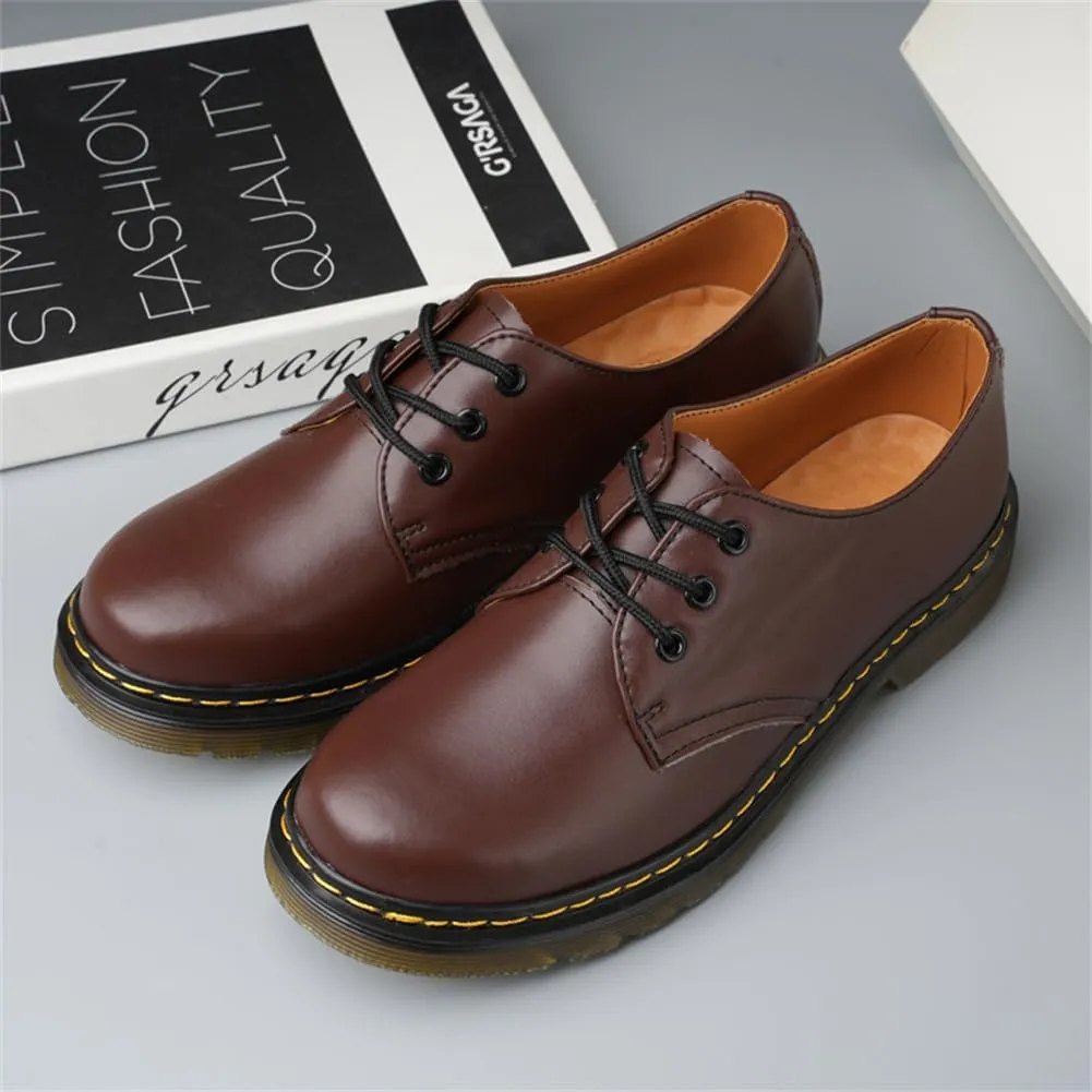 LEADER SHOW ? Men's Casual Loafer Business Shoes Lace Up Flats Dress Oxfords