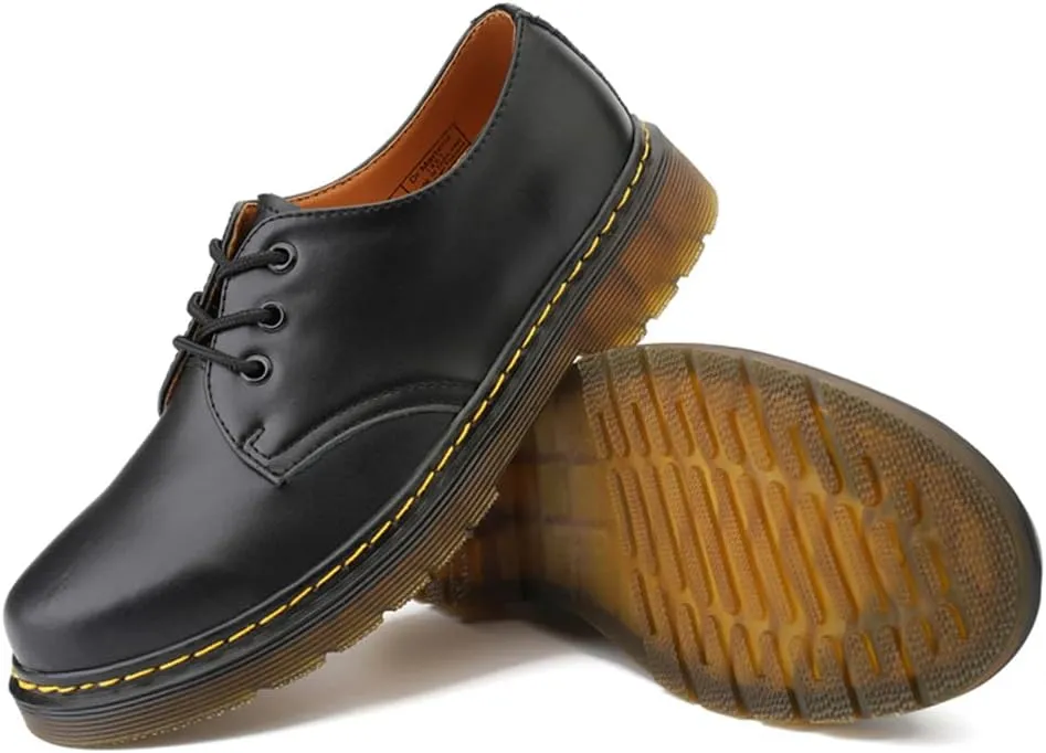 LEADER SHOW ? Men's Casual Loafer Business Shoes Lace Up Flats Dress Oxfords