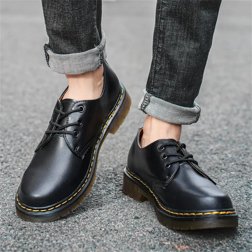 LEADER SHOW ? Men's Casual Loafer Business Shoes Lace Up Flats Dress Oxfords