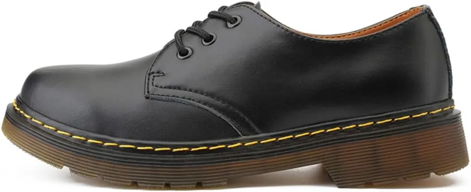 LEADER SHOW ? Men's Casual Loafer Business Shoes Lace Up Flats Dress Oxfords