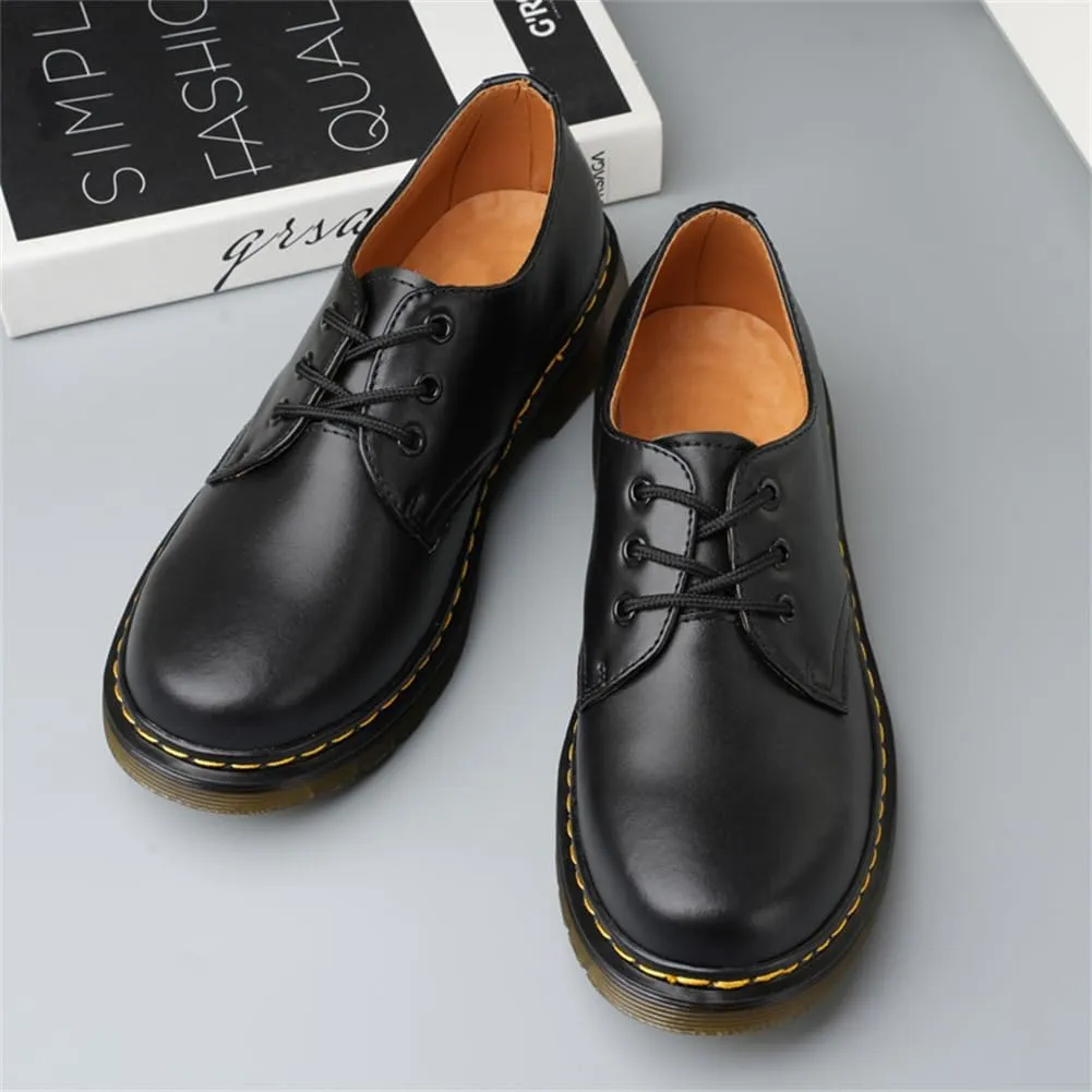 LEADER SHOW ? Men's Casual Loafer Business Shoes Lace Up Flats Dress Oxfords