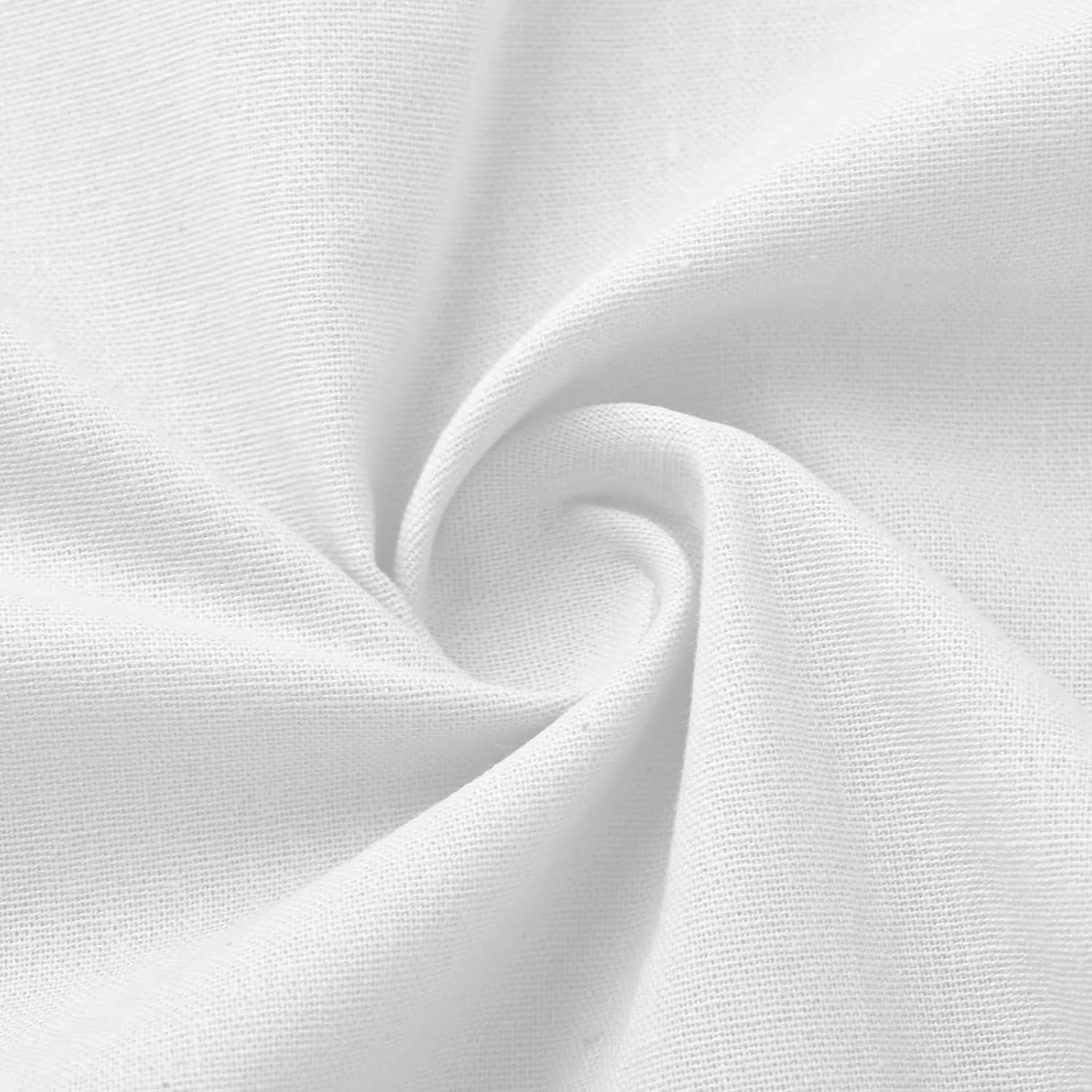 Linen Dresses for Women Short Sleeve V-Neck Beach Sundresses Lightweight Flowy Loose Summer Midi Dress