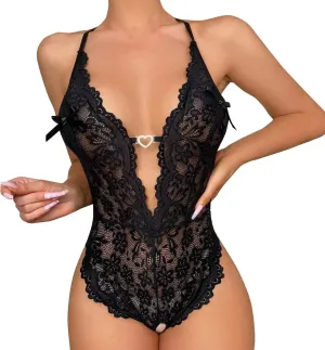 Lingerie for Women Plus Size Naughty for Sex Camisole with Shorts Bralette, Mini Skirt with G-String Push