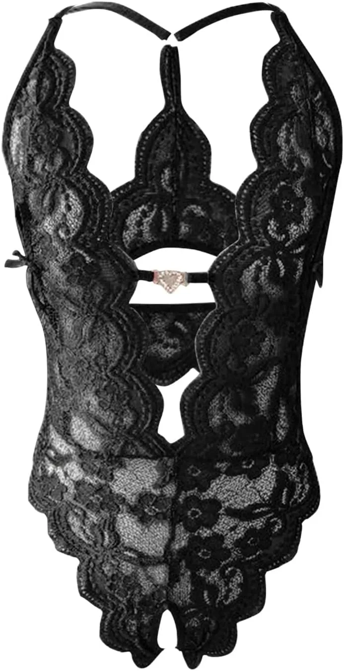 Lingerie for Women Plus Size Naughty for Sex Camisole with Shorts Bralette, Mini Skirt with G-String Push