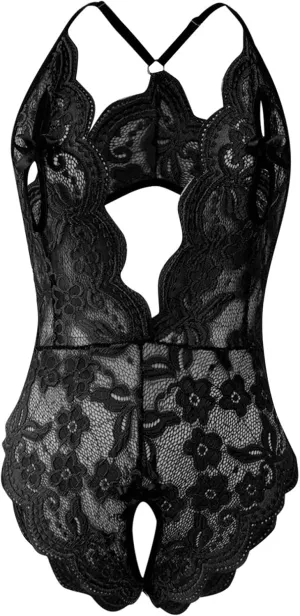 Lingerie for Women Plus Size Naughty for Sex Camisole with Shorts Bralette, Mini Skirt with G-String Push
