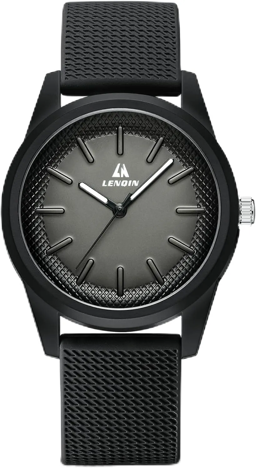 LN LENQIN Mens Watches Analog Quartz Watch Automatic Watches for Men 30M Waterproof Sports Fashion Casual Men's Wrist Watch