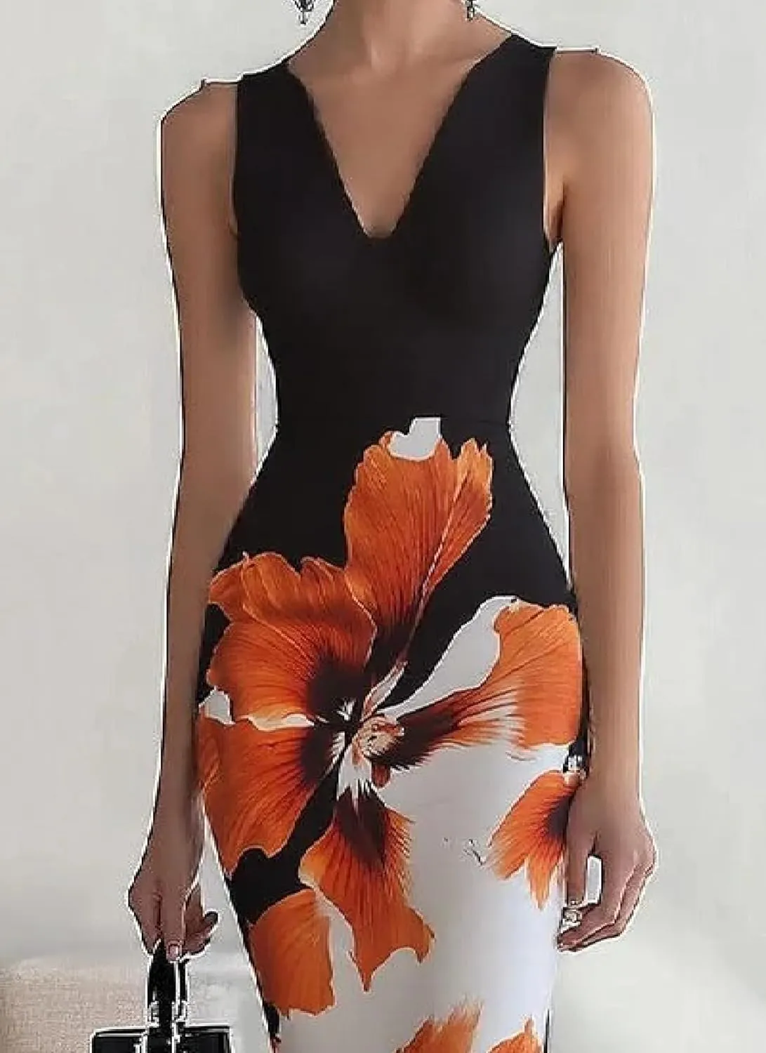 LOZ Women's One Shoulder Long Formal Dress Summer Sleeveless Ruched Bodycon Wedding Guest Maxi Dresses Dinner Date Gown