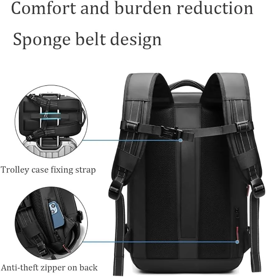 Maklot Airmak Vacuum Backpack with Pump, 2024 New Premium 60L Expandable Waterproof Vacuum Travel Backack (Army Green)