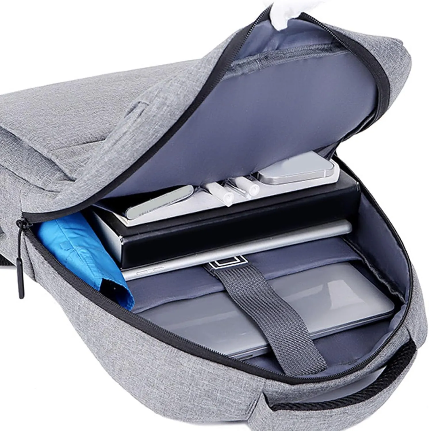 Medium Backpack Purse for Women Convertible Shoulder Bags with Wristlet for Work College Small Backpacks Purses(Blue)
