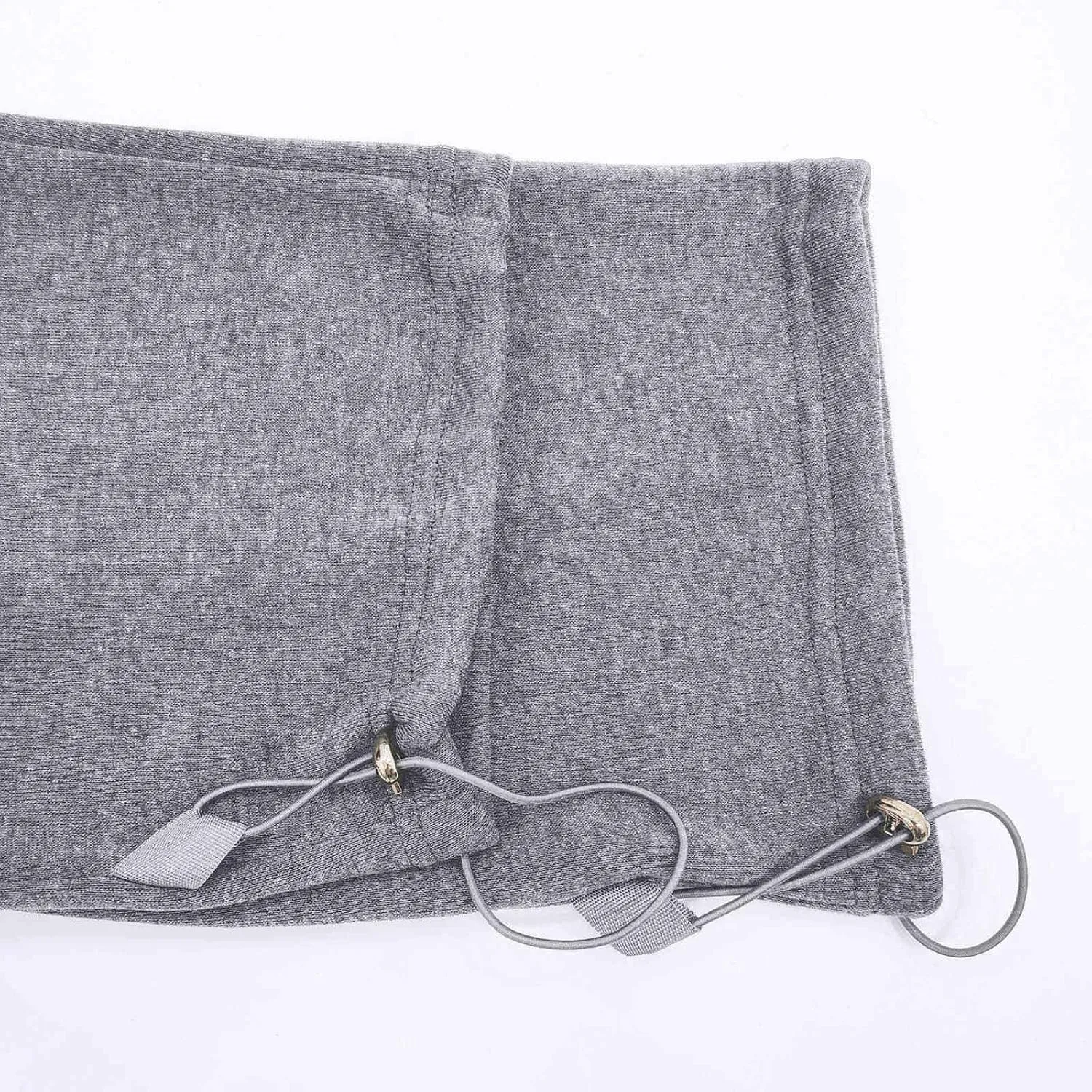 Men's Cargo Pants Plus Size Pocket Lace Up Elastic Waist Pants Trousers Overall Cute Plush