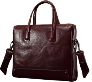 Mens Carrying Cases Briefcases Handbags Messenger Shoulder Bags Genuine Leather Luggage Laptop Bags