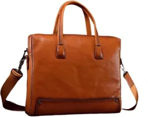 Mens Carrying Cases Briefcases Handbags Messenger Shoulder Bags Genuine Leather Luggage Laptop Bags