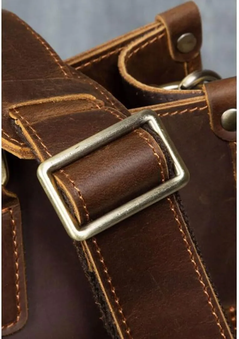 Mens Carrying Cases Genuine Leather Messenger Shoulder Bags Laptop Bags Business Briefcases Handbags