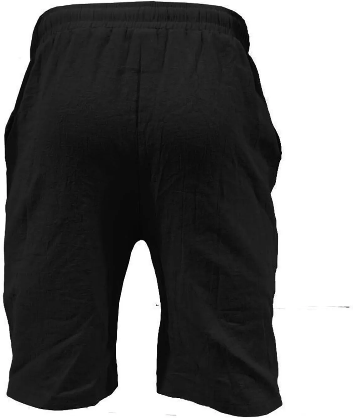 Mens Casual Drawstring Beach Shorts Lightweight Summer Yoga Golf Shorts with Pockets Trendy Resort Wear Shorts for Men