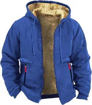 Mens Faux Leather Jacket Cozy Sherpa Fleece Lined Bomber Jackets Winter Coat Heavyweight Suede Faux Fur Overcoats