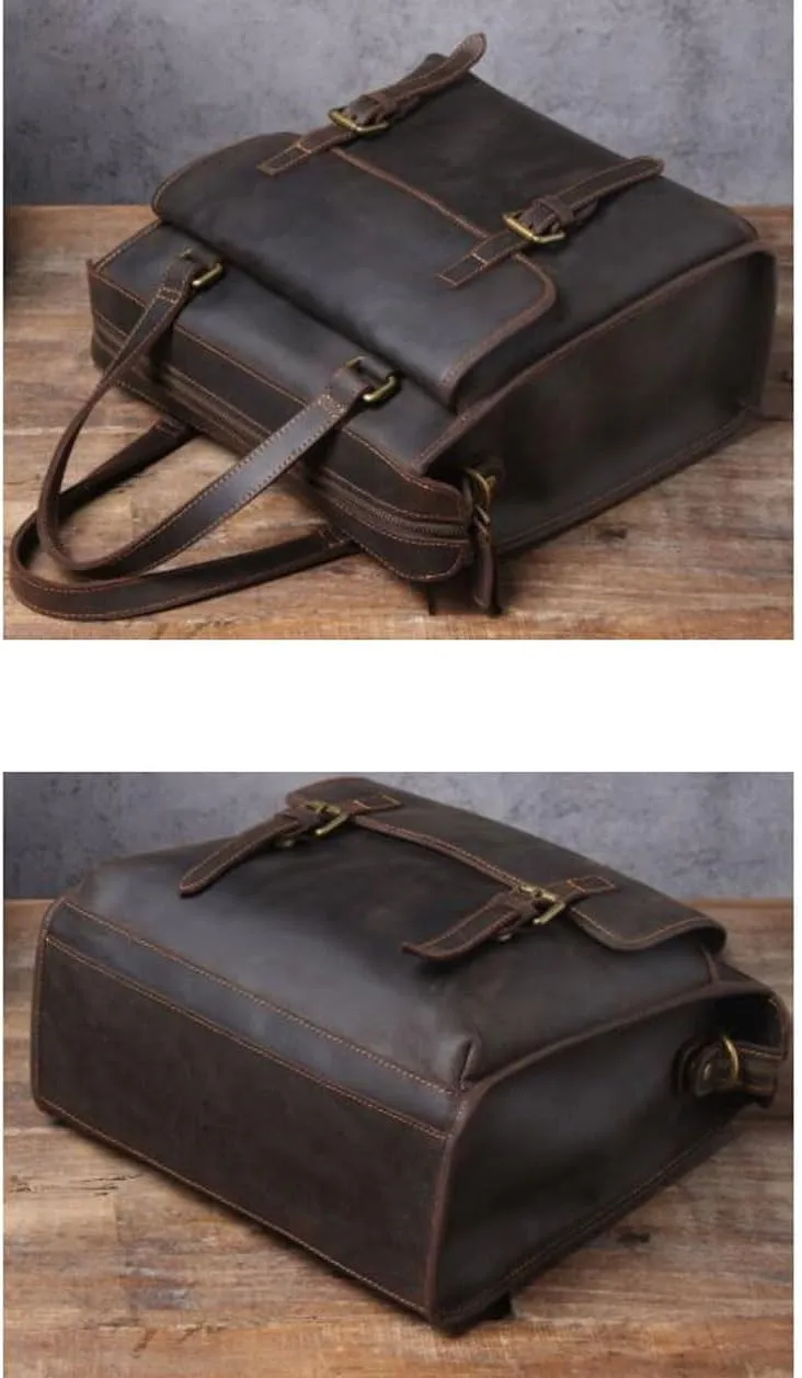 Mens Handbags Briefcases Genuine Leather Carrying Cases Laptop Bags Messenger Shoulder Bags Backpacks