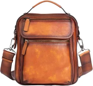 Mens Handbags Waist Packs Messenger Shoulder Bags Genuine Leather Casual Daypacks Travel Bags Purses