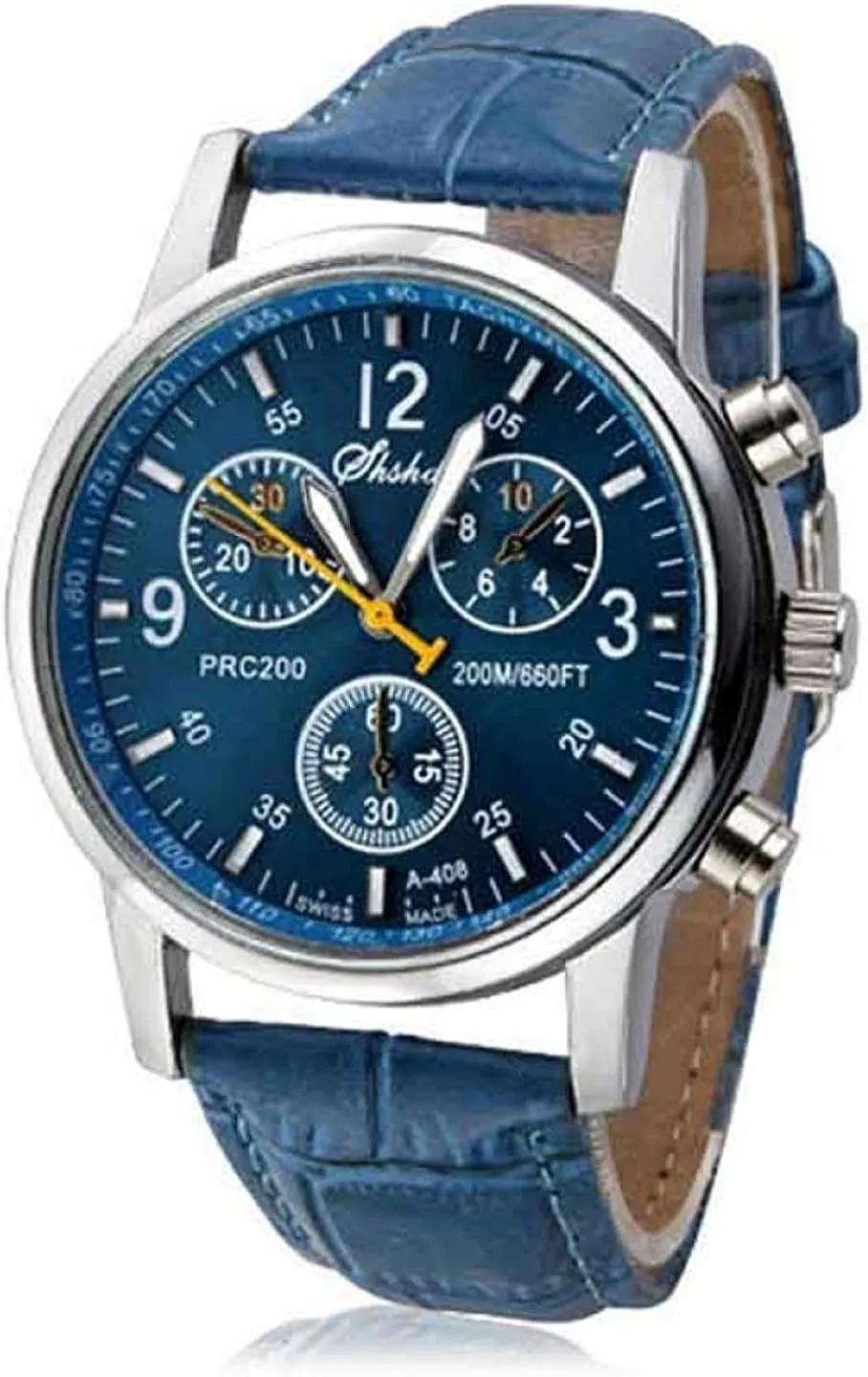 Mens Watches, Luminous Sport Nylon Band Military Army Watch Analogue Quartz Wrist Watches for Men