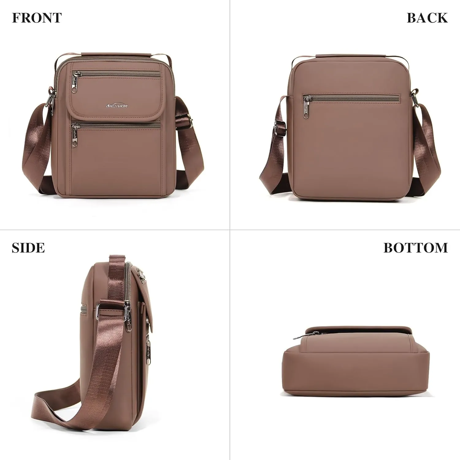 Messenger Bag Shoulder Bags Man Purses and Bags Small Crossbody Bags for Men and Women Water Resistant Sling Bag