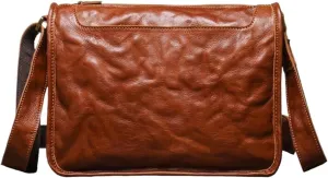 Messenger Shoulder Bags Mens Briefcases Waist Packs Genuine Leather Crossbody Bags Casual Daypacks 11.4Inch