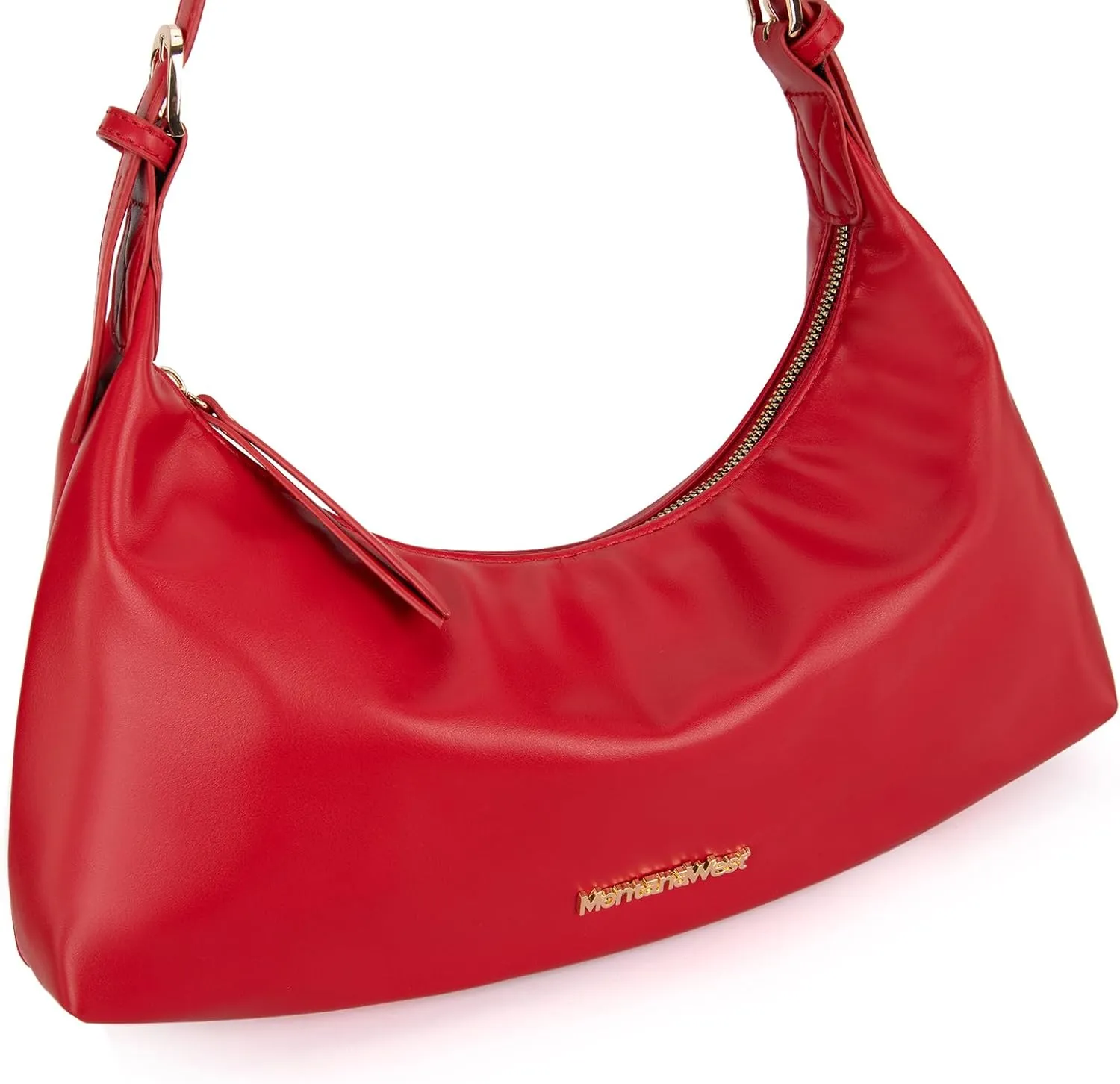 Montana West MEDIUM Shoulder Purses for Women Crescent Hobo Bags Trendy Purses