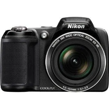 Nikon Coolpix L320/B500 16.1MP Digital Camera with 26x Optical Zoom - BLACK
