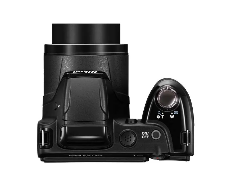 Nikon Coolpix L320/B500 16.1MP Digital Camera with 26x Optical Zoom - BLACK