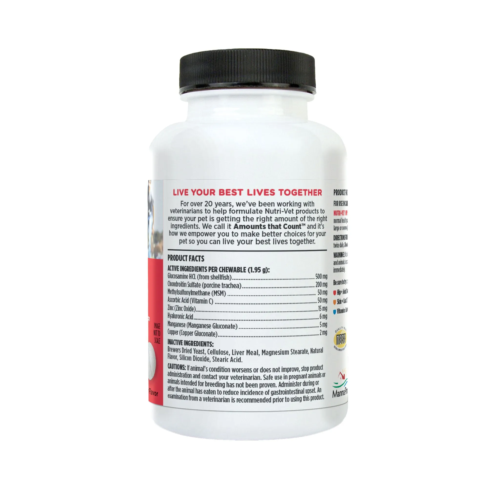 Nutri-Vet Hip & Joint Extra Strength Chewables 75 Count
