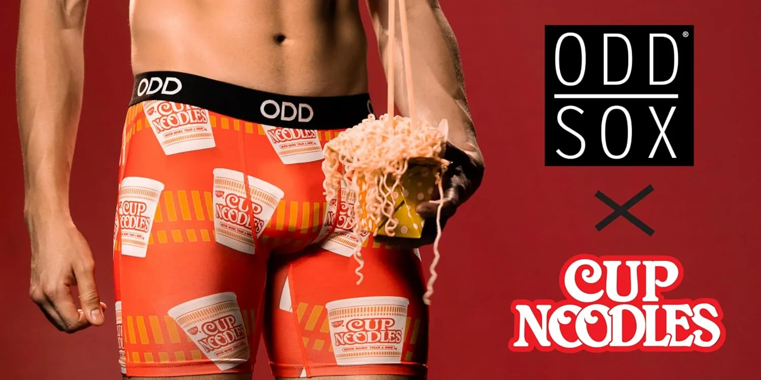 Odd Sox Kid Boys Boxer Brief, Fun Character & Snack Food Styles, Assorted Styles