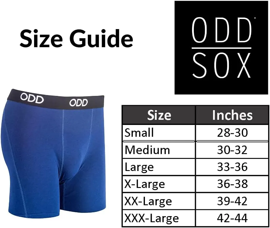 Odd Sox, Men's Funny Boxer Briefs, Kellogg's Cereal Prints, Assorted Styles
