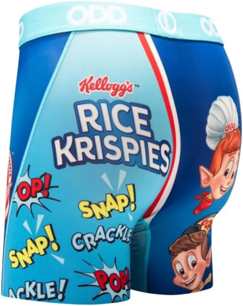 Odd Sox, Men's Funny Boxer Briefs, Kellogg's Cereal Prints, Assorted Styles