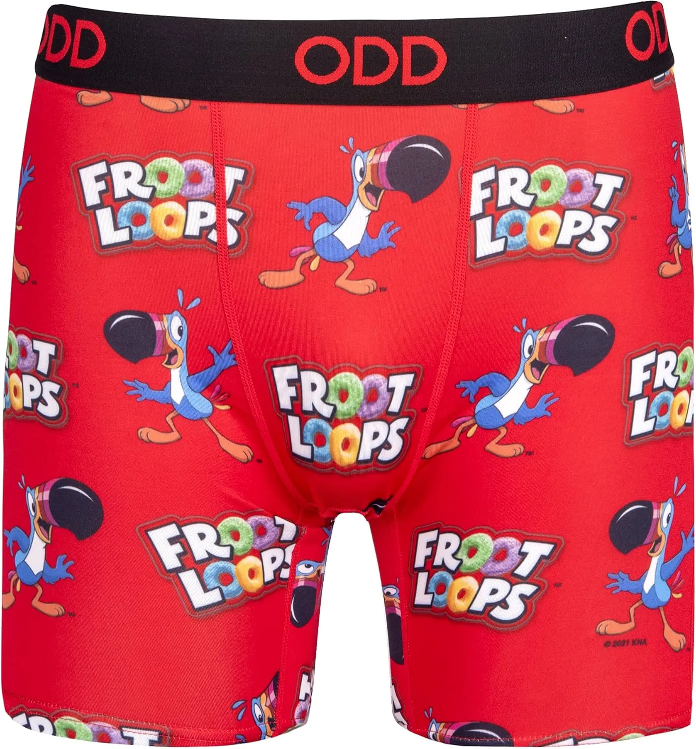 Odd Sox, Men's Funny Boxer Briefs, Kellogg's Cereal Prints, Assorted Styles