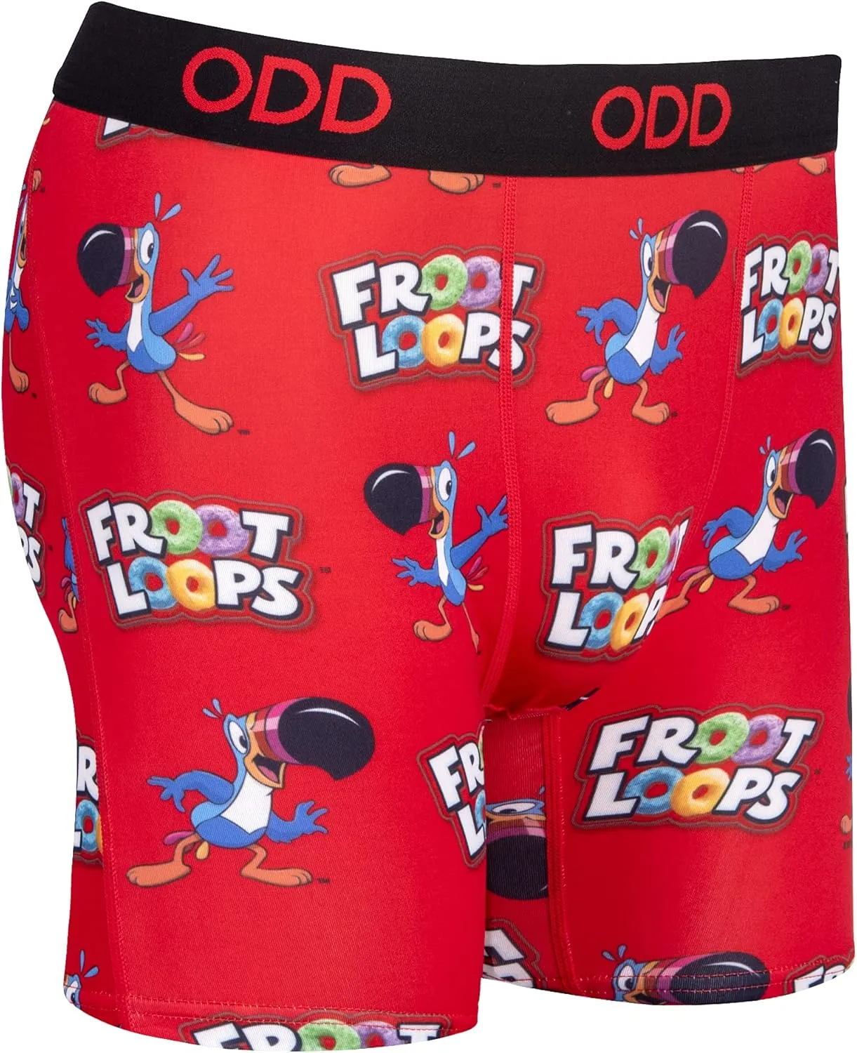 Odd Sox, Men's Funny Boxer Briefs, Kellogg's Cereal Prints, Assorted Styles