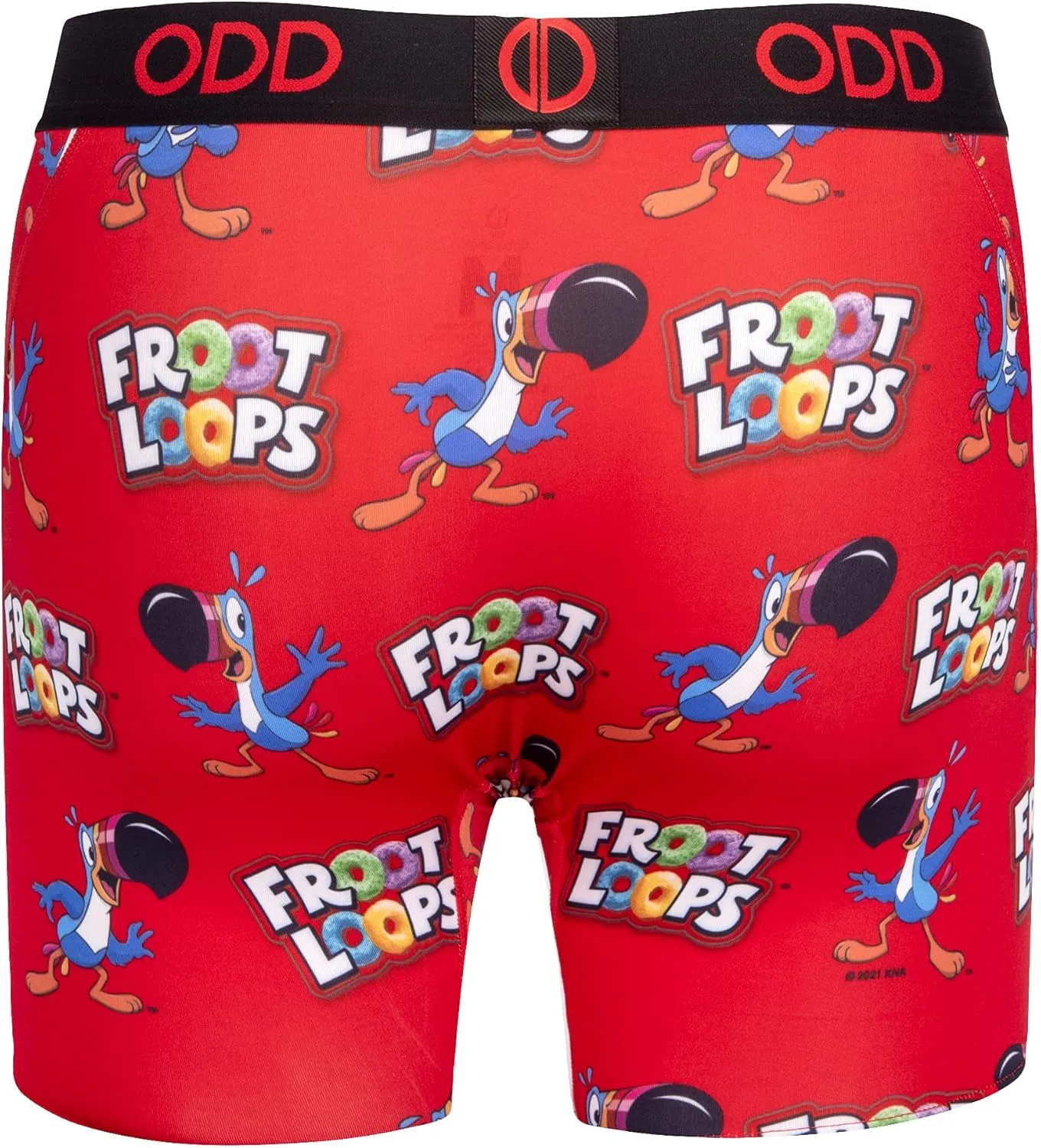 Odd Sox, Men's Funny Boxer Briefs, Kellogg's Cereal Prints, Assorted Styles