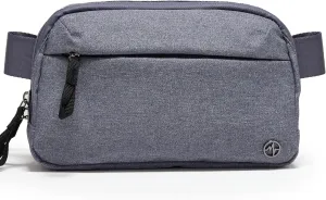 Pander Crossbody Sling Bag for Travel, Outdoor, and Everyday Use  Adjustable Strap, Lightweight Shoulder Bag, Heather Grey