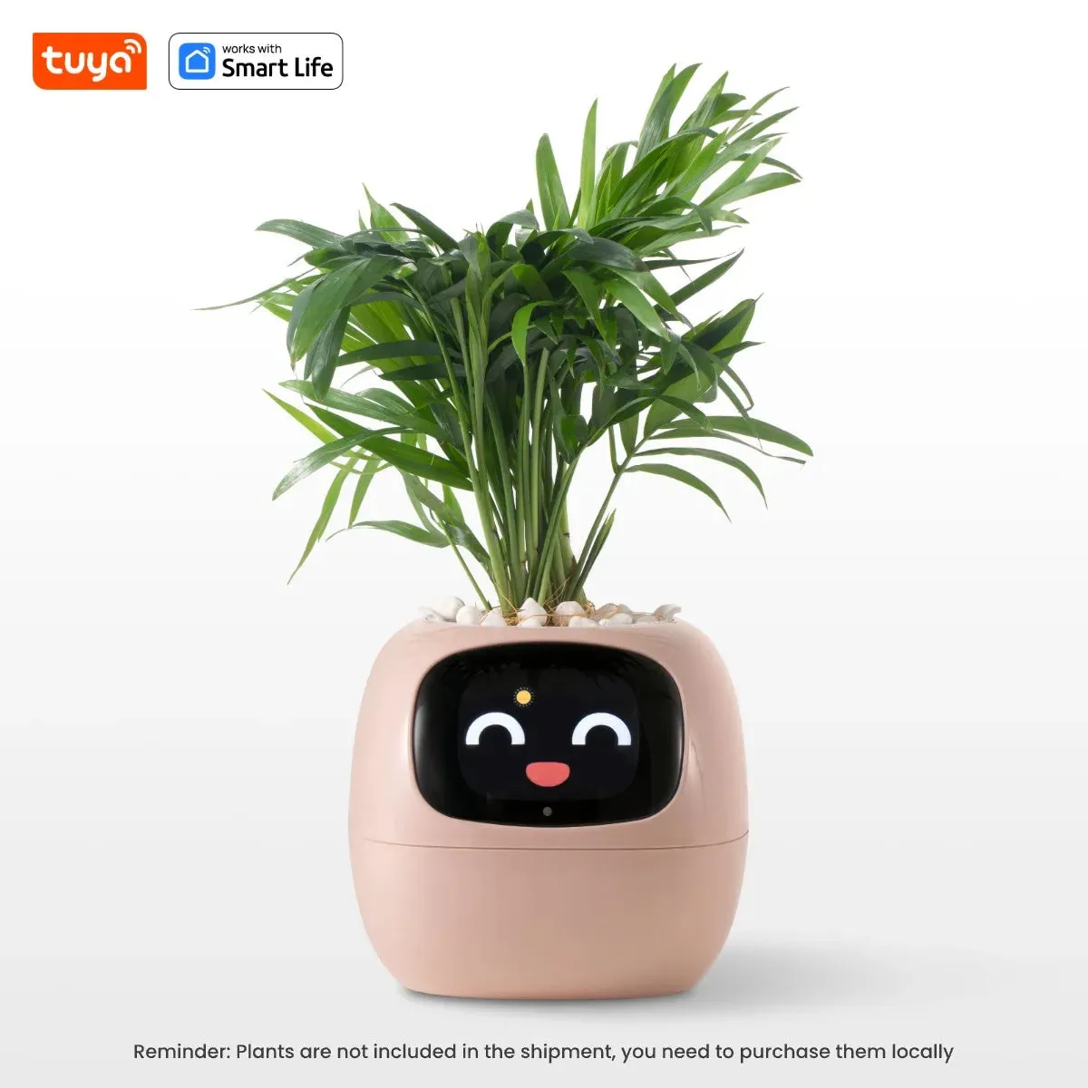 Pet Smart Planter Endless Fun Over 49 Rich Expressions,7 smart sensors ,AI Chips Make Raising Plants Easy and Fun