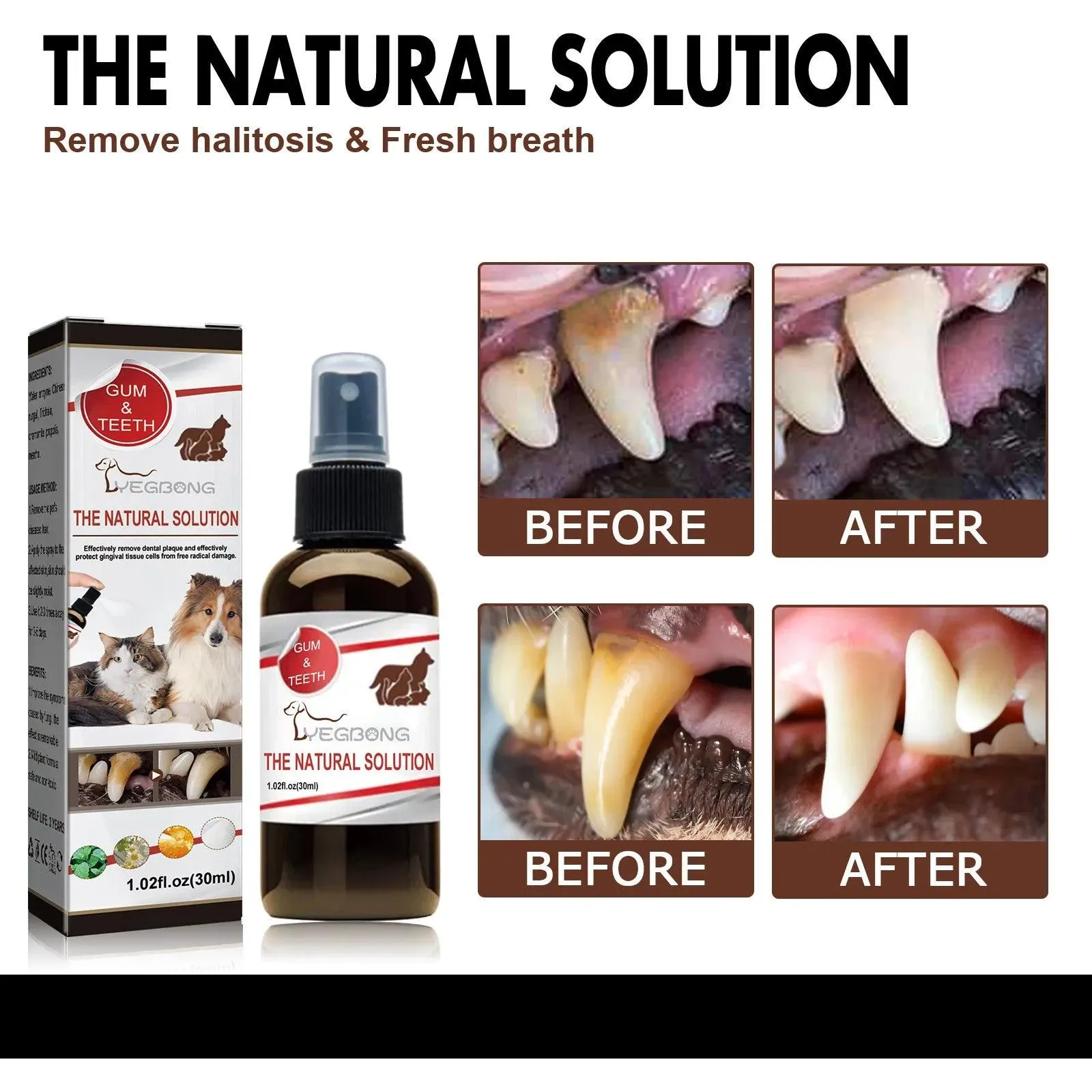 Pet Tooth Cleaning Spray