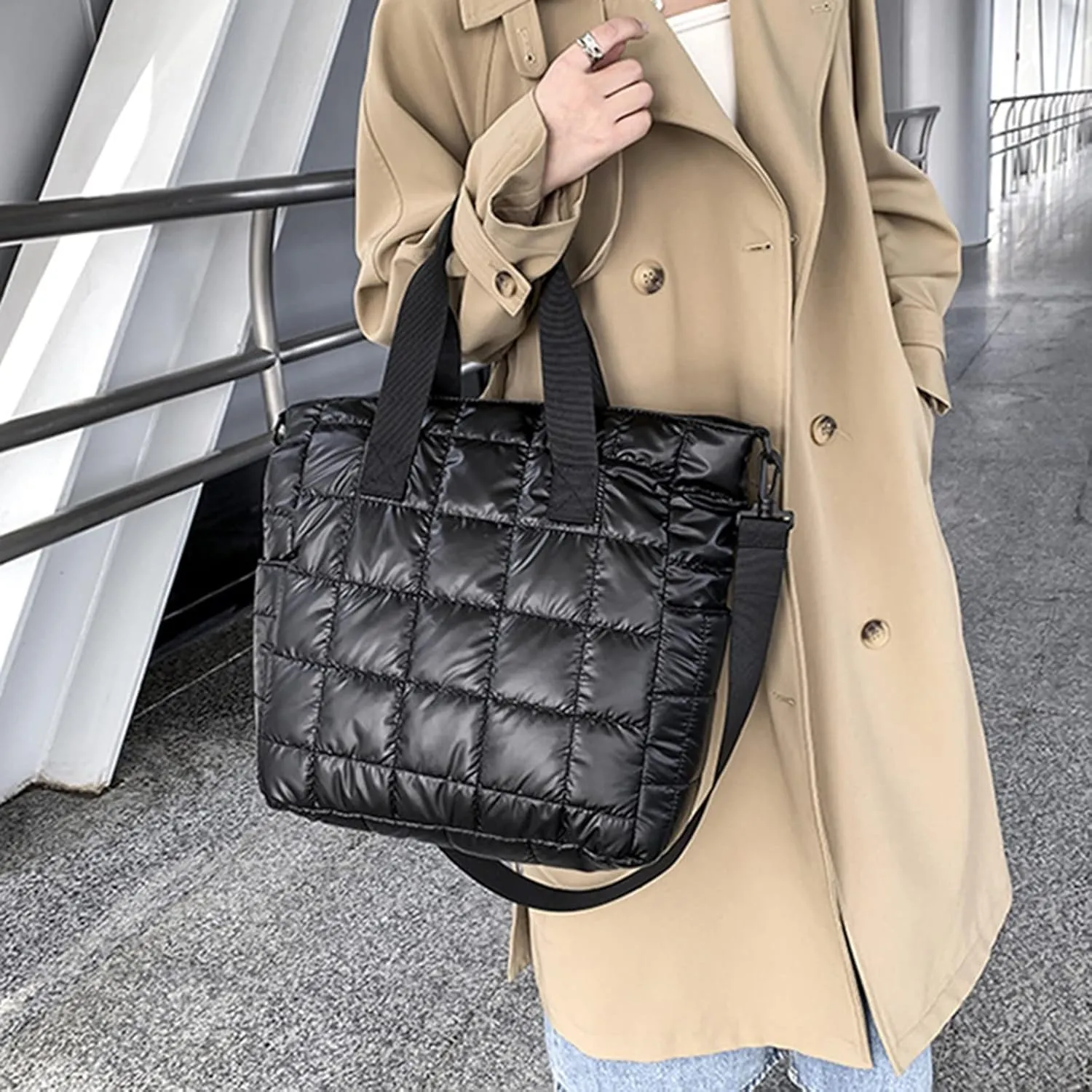 Purses for Women Hobo Shoulder Handbags with Zipper Women's Faux Suede Hobo Bag