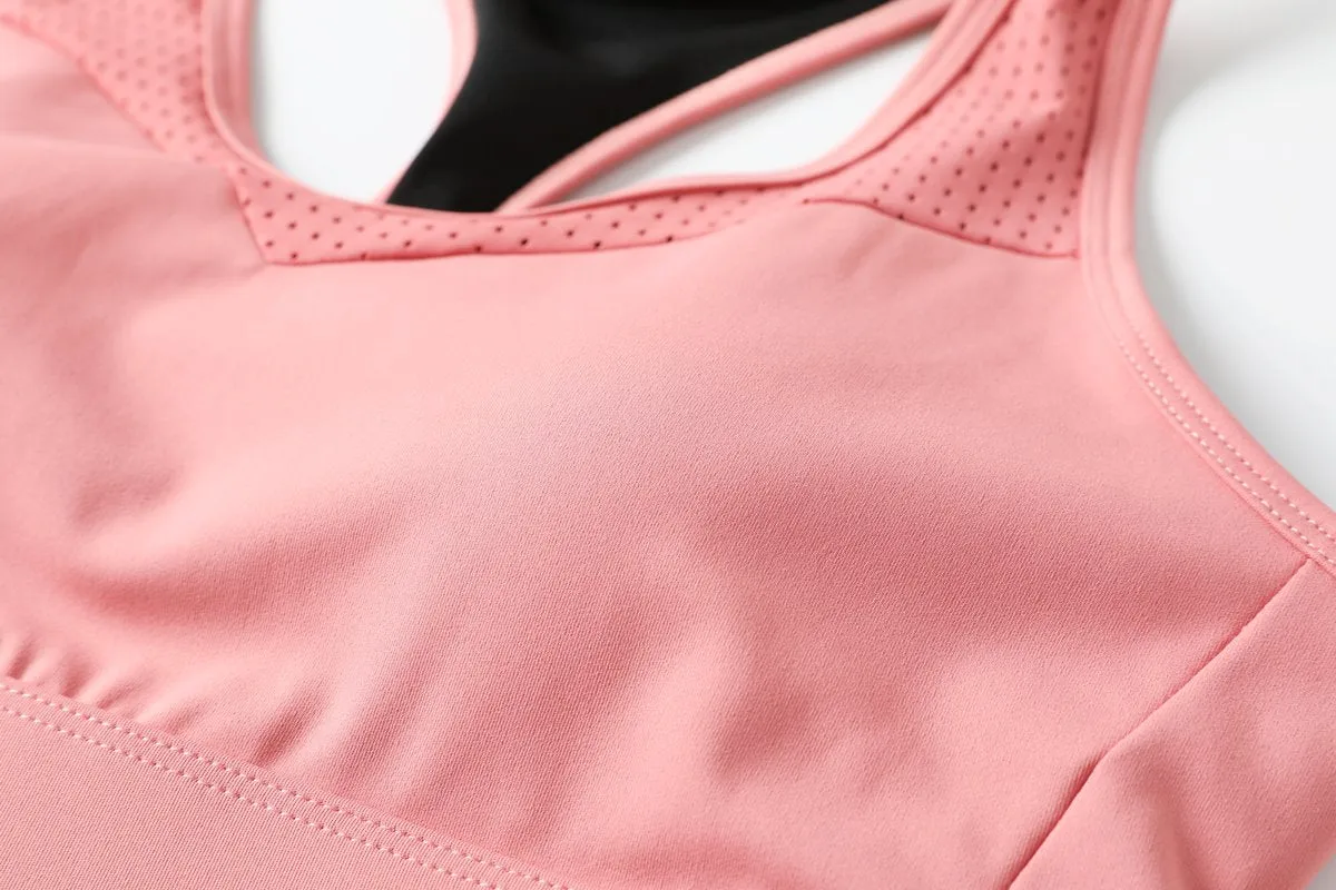 Quinlyn Plus Size High Impact Sports Bra