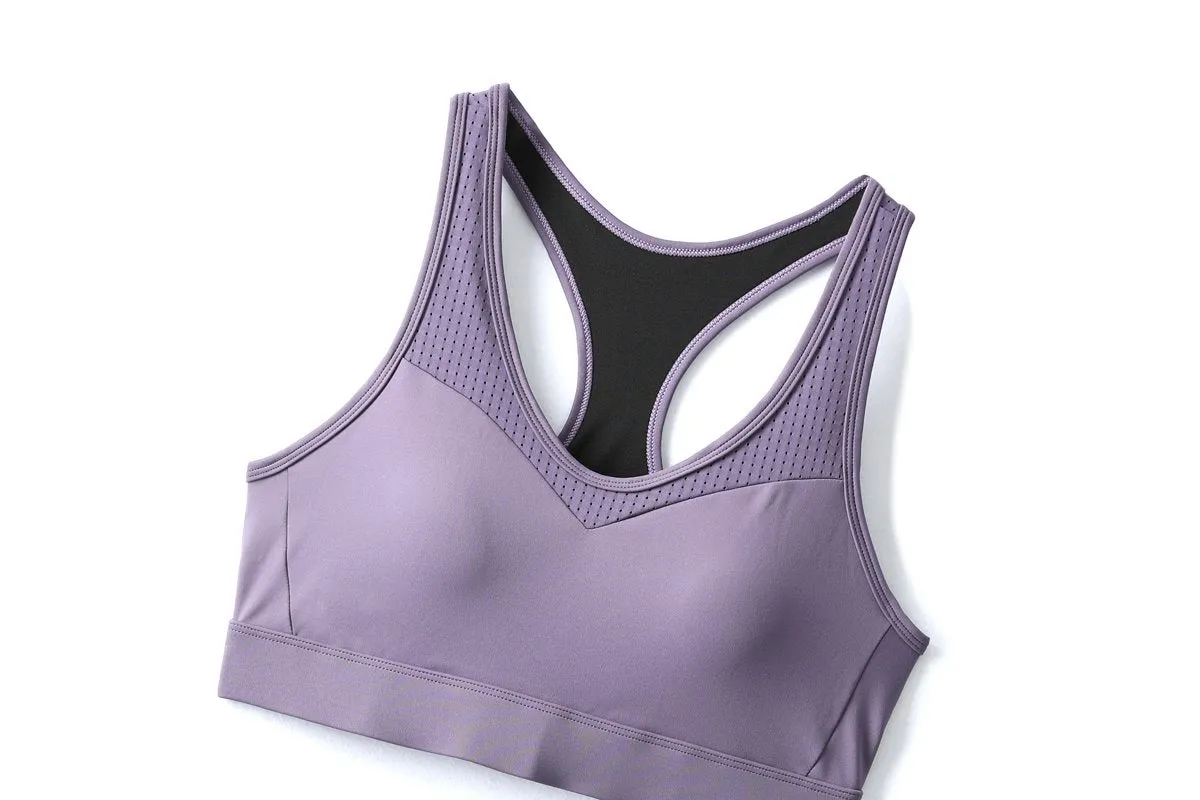Quinter Plus Size High Impact Sports Bra