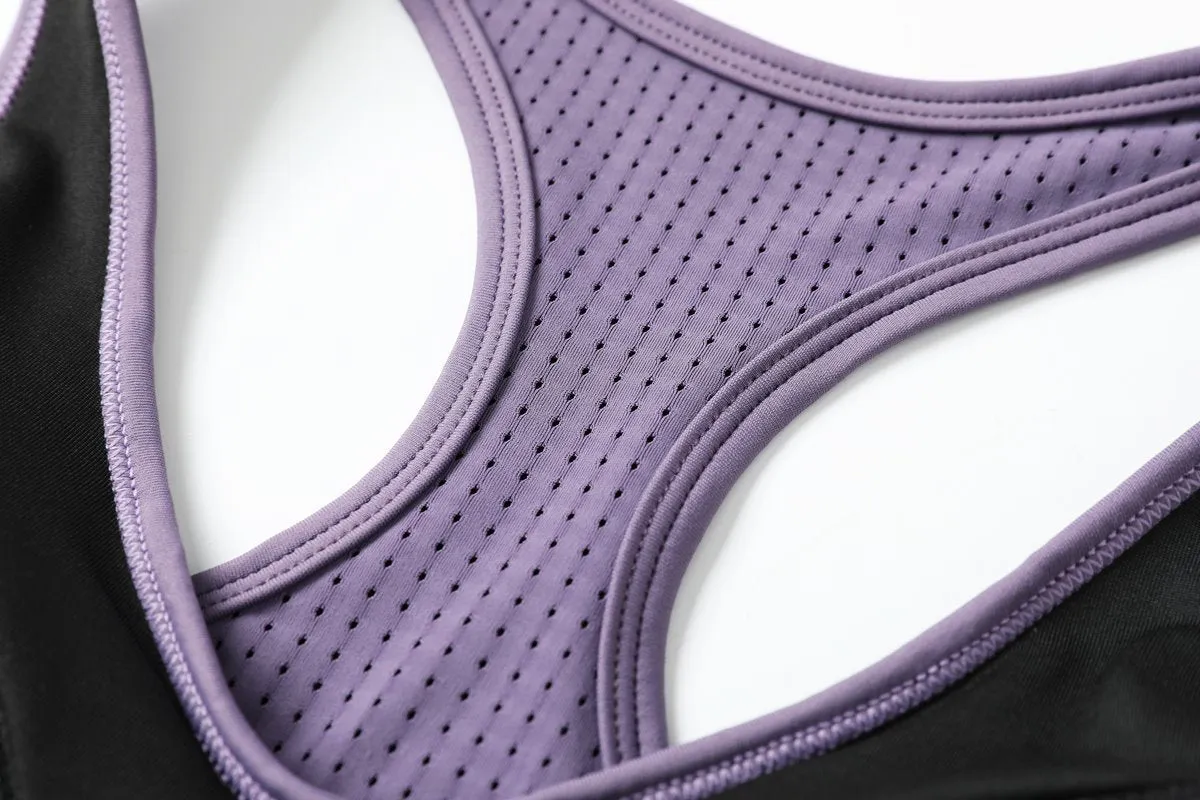 Quinter Plus Size High Impact Sports Bra