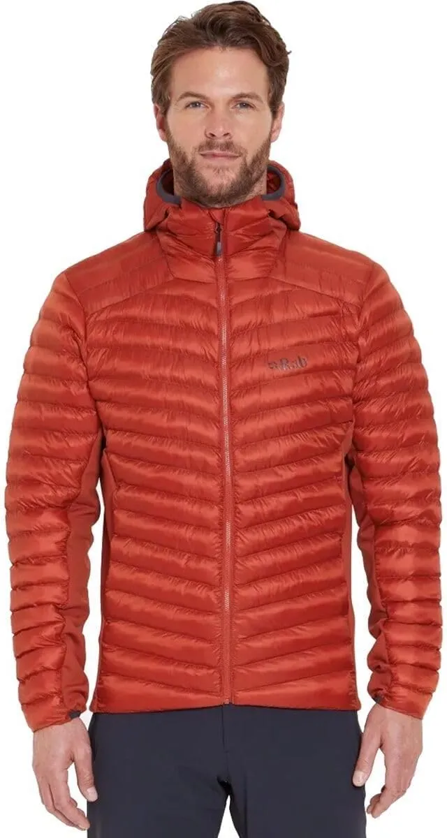 Rab Men's Cirrus Flex Hoodie Jacket, Lightweight Insulated Puffer Coat for Hiking