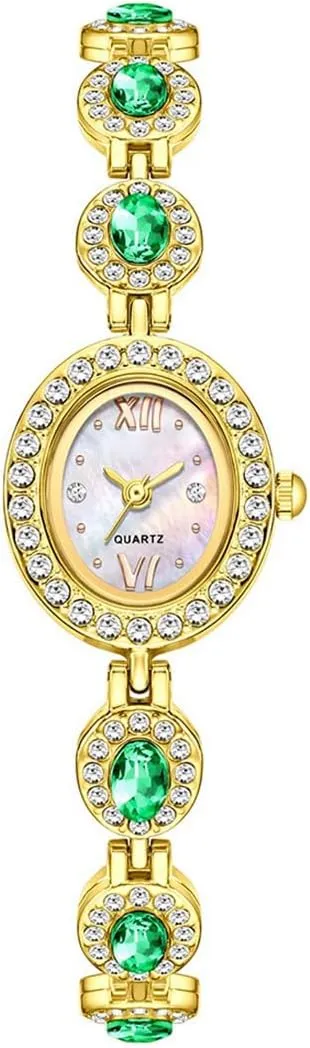 Reginald Fashion Luxury Vintage Crystals Dial Watch Quartz Women's Bracelet Watches