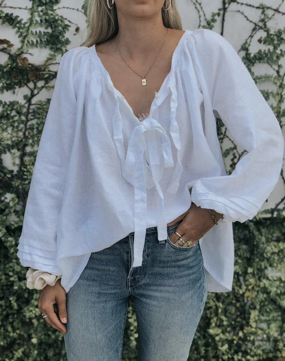 Sammie Smock - Ocean Stripe